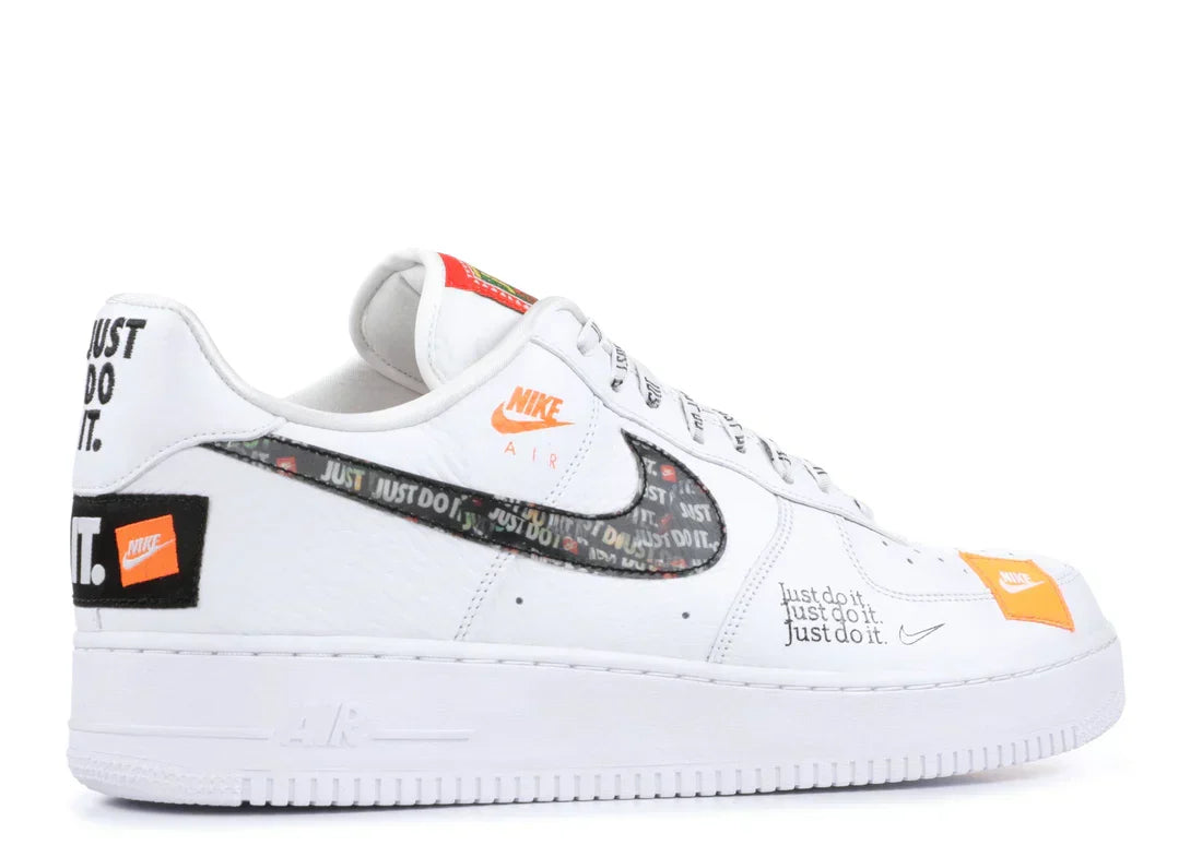 Air Force 1 Just Do It Total White