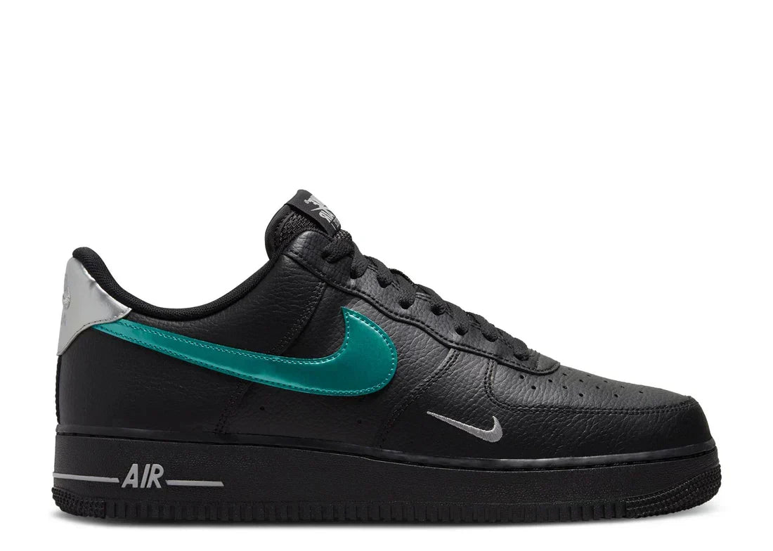 Air Force 1 Low Black Blue Lightning