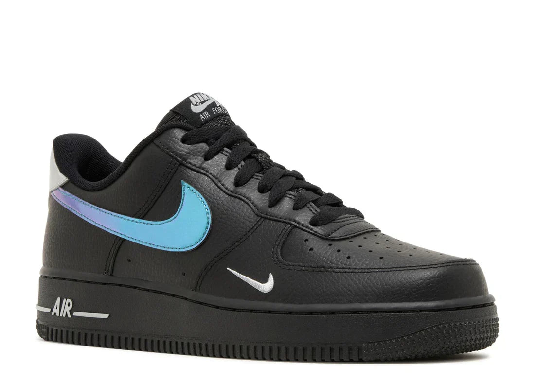 Air Force 1 Low Black Blue Lightning