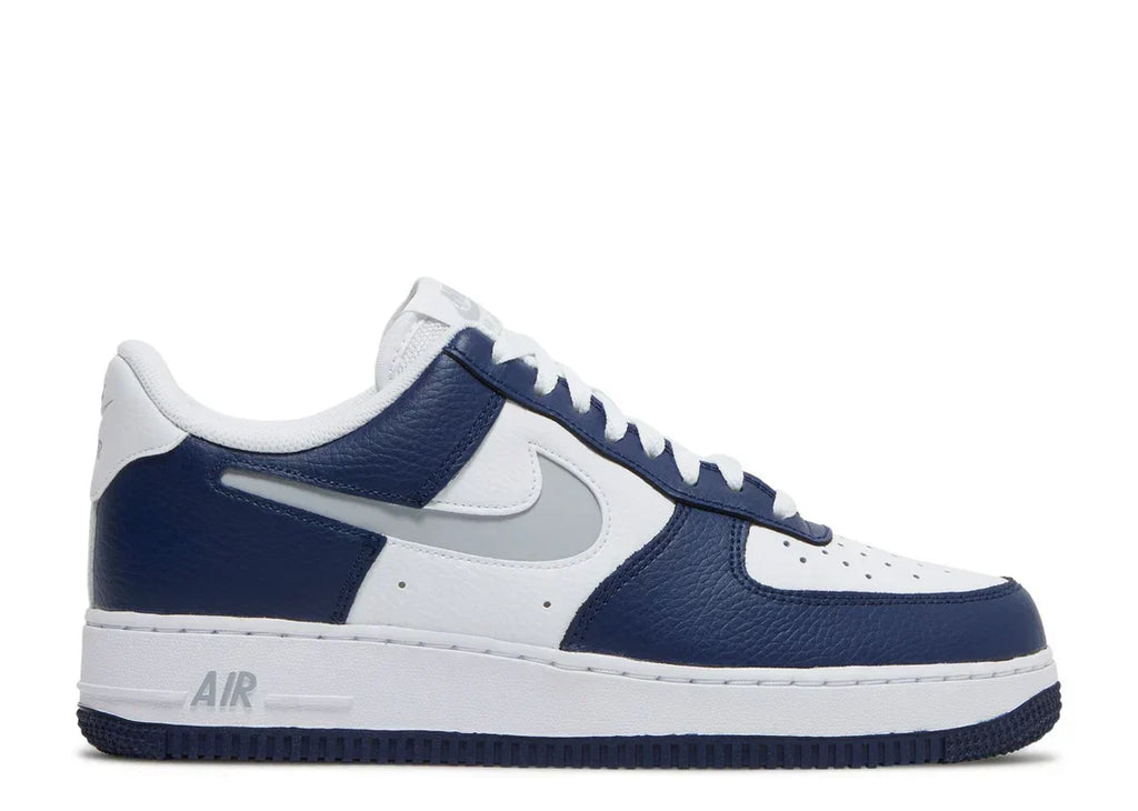 Air Force 1 Low White Navy Grey