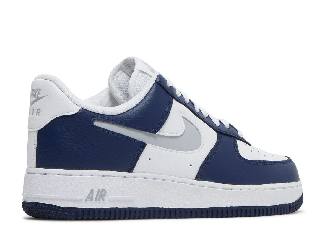 Air Force 1 Low White Navy Grey