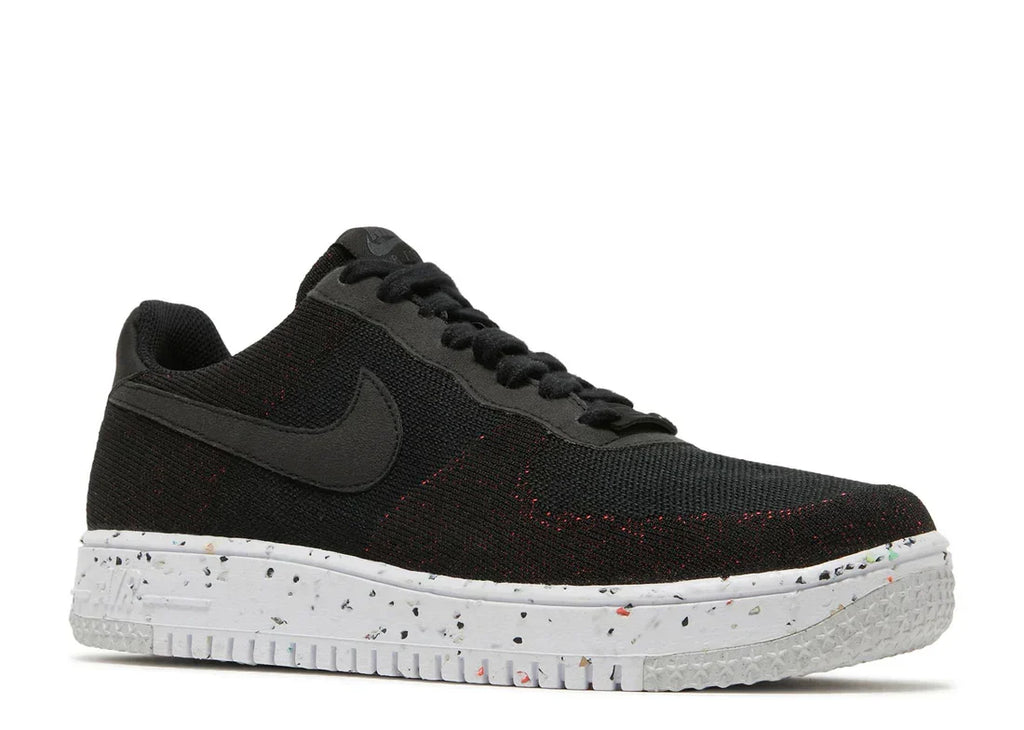 Air Force 1 Low Crater Flyknit Black White