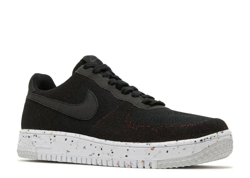 Air Force 1 Low Crater Flyknit Black White